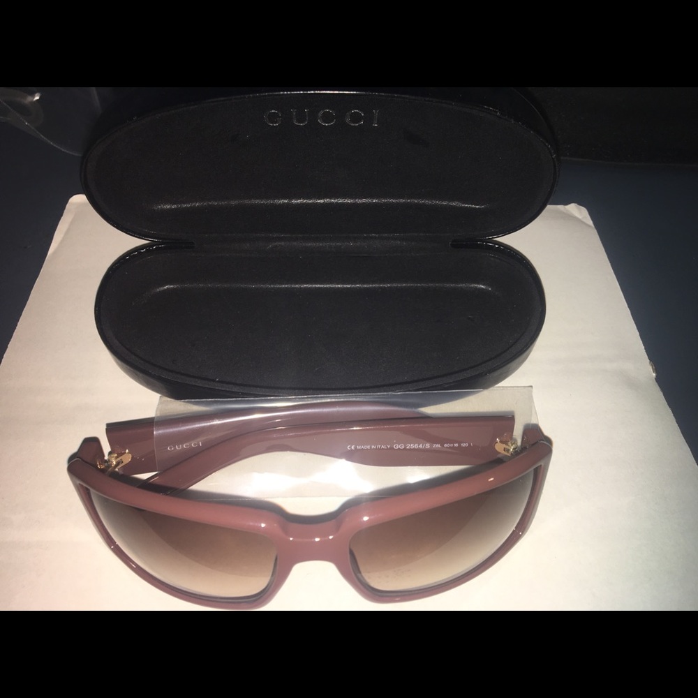 Brown Gucci Sunglasses